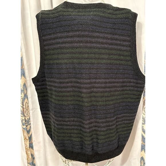 Nice men Vintage Shenandoah Pullover Sweater vest sz XL made in India.  Baggy fi - Picture 4 of 4